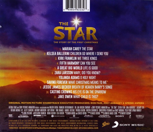The Star soundtrack (Pierwsza Gwiazdka) (John Paesano) [CD]