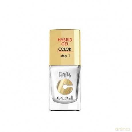 Delia Cosmetics Coral Hybrid Gel Emalia do paznokci nr 25 11 ml