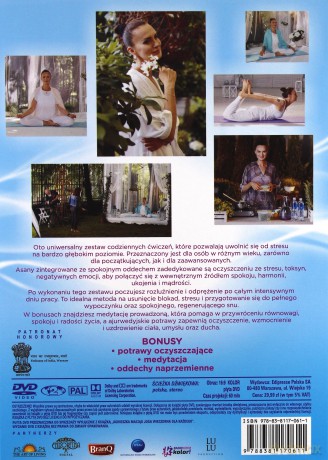 Agnieszka Maciąg: Joga wieczorna dla każdego (booklet) [DVD]