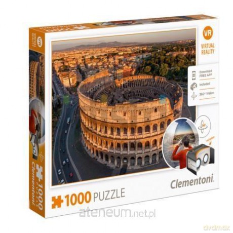 Clementoni 1000 el. Virtual Reality Rome [PUZZLE]