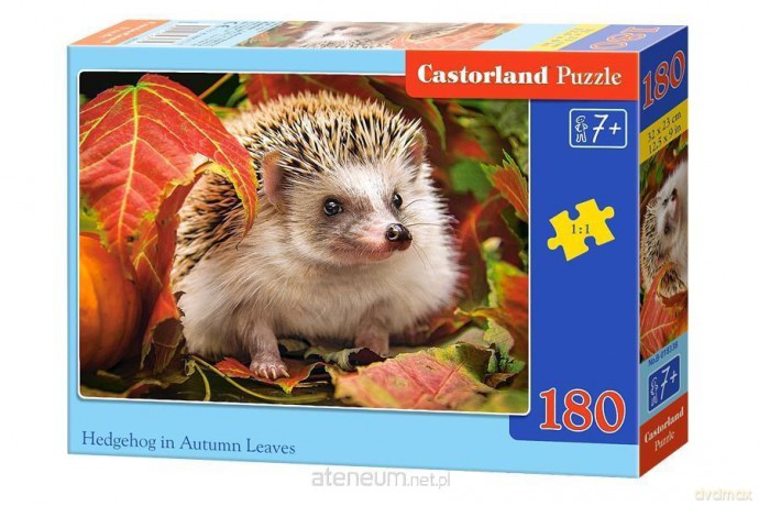 CASTOR 180 el. Hedgehog in Autumn Leaves [PUZZLE]