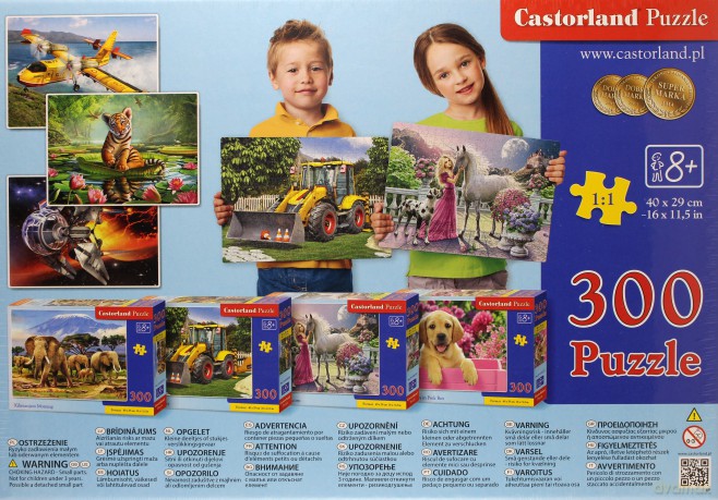 CASTOR 300 el. Horses by the Stream [PUZZLE]