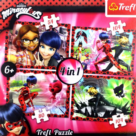 TREFL 4w1 Przyjaźń i przygoda [PUZZLE]