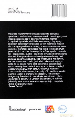 Pierwsze wspomnienie wielkiego głodu - Małgorzata Południak [KSIĄŻKA]