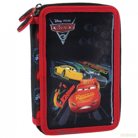 Piórnik dwukomorowy Cars 42