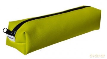 Piórnik PA401 ekoskóra limonka