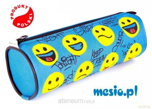 Piórnik tuba TU615 Buźki niebieskie