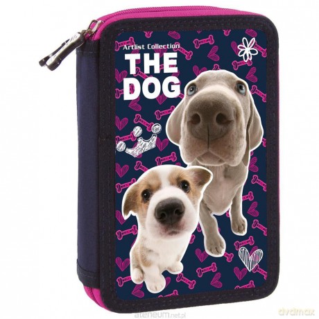 Piórnik z wyposażeniem 2-komorowy The Dog 32