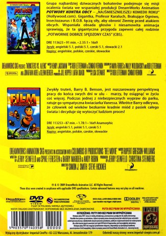 Potwory kontra obcy / Film o pszczołach [BOX] [2DVD]