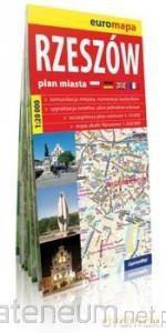 Plan miasta. Rzeszów 1:20 000 papierowa [KSIĄŻKA]