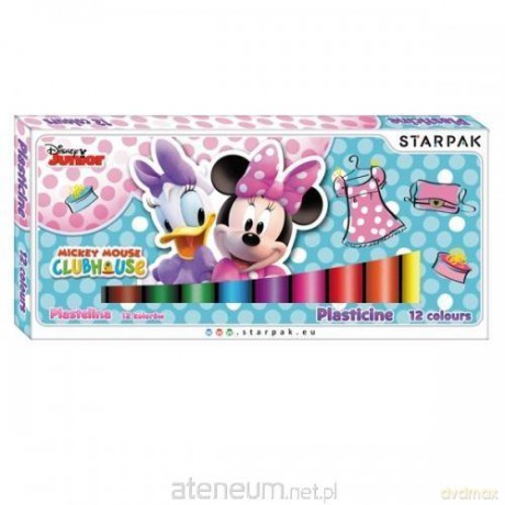 Plastelina 12 kolorów Minnie