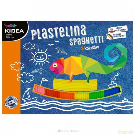 Plastelina Spaghetti 8 kolorów