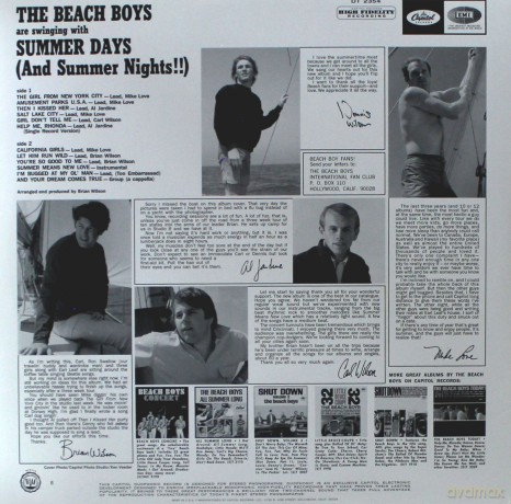 The Beach Boys: Summer Days (And Summer Nights) [Winyl]