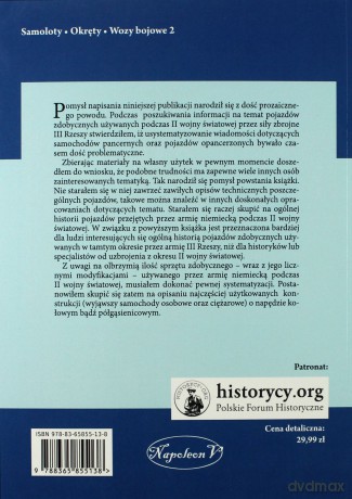 Pojazdy obcej konstrukcji używane w armi - Piotr Boczoń [KSIĄŻKA]