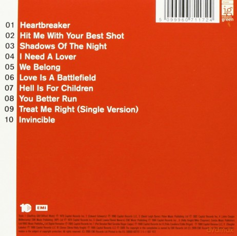 Pat Benatar: 10 Greatest Songs (ecopack) [CD]