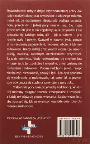 Pory roku w małżeństwie - Gary Chapman [KSIĄŻKA]