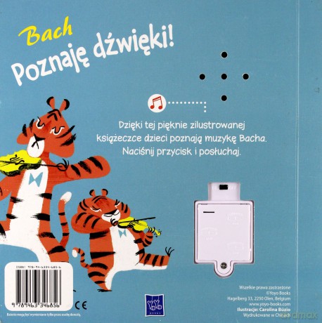Poznaję dźwięki. Bach [KSIĄŻKA]