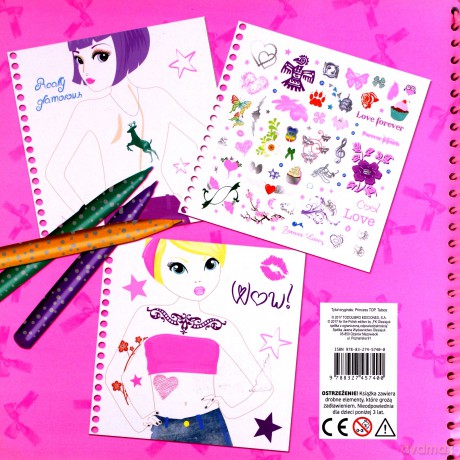 Princess Top Designs. Tatuaże [KSIĄŻKA]