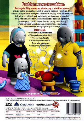 Przygody Słoniczki Elli. Problem ze zwierzakiem [DVD]