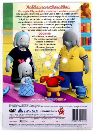 Przygody Słoniczki Elli. Problem ze zwierzakiem [DVD]