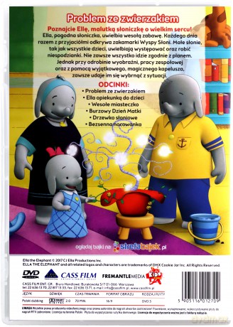Przygody Słoniczki Elli. Problem ze zwierzakiem [DVD]
