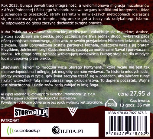 Radykalni. Terror - Przemysław Piotrowski [AUDIOBOOK]