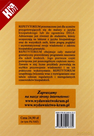 Repetytorium Od A do Z - Język hiszpański [KSIĄŻKA]