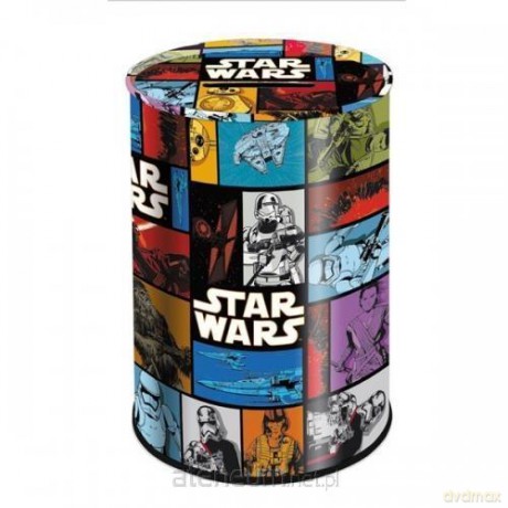 Skarbonka metalowa okrągła Star Wars (Gwiezdne Wojny)