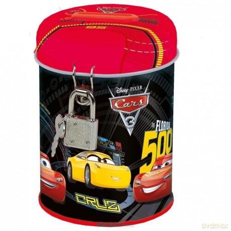 Skarbonka z kłódką Cars 42