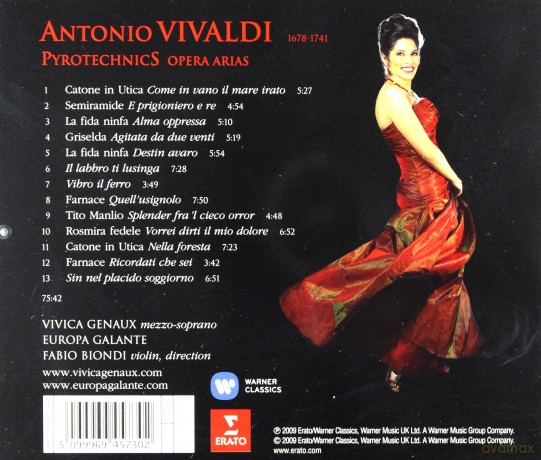 Vivica Genaux: Pyrotechnics - Opera Arias [CD]