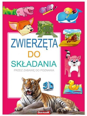 Składanka B4/8K Karton Zwierzęta 3D