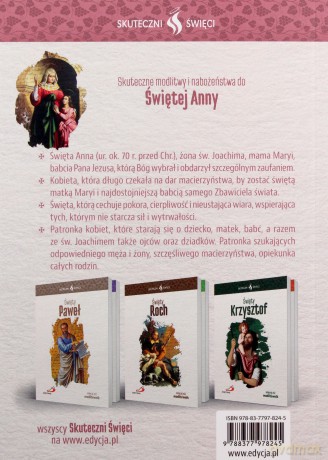 Skuteczni Święci. Świeta Anna [KSIĄŻKA]