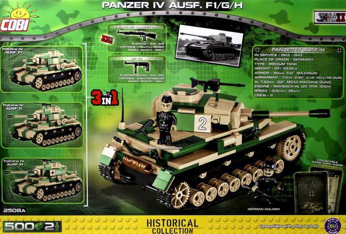 Small Army Niemieckie działo pancerne [KLOCKI]