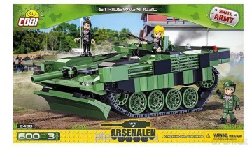 Small Army Szwedzki czołg stridsvagn 103C [KLOCKI]