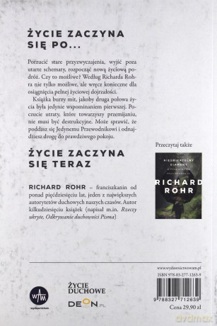Spadać w górę - Richard Rohr [KSIĄŻKA]