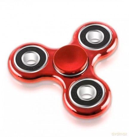 Spinner metalizowany czerwony