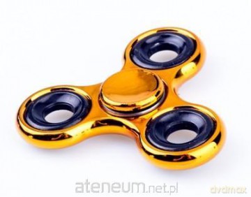 Spinner metalizowany złoty [KSIĄŻKA]