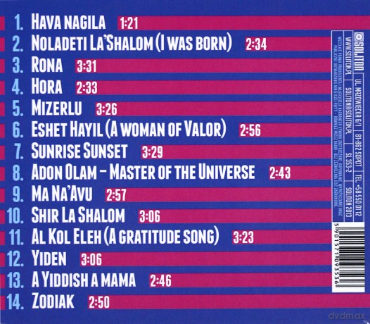 Spirit of Yiddish - World Music - Israel [CD]
