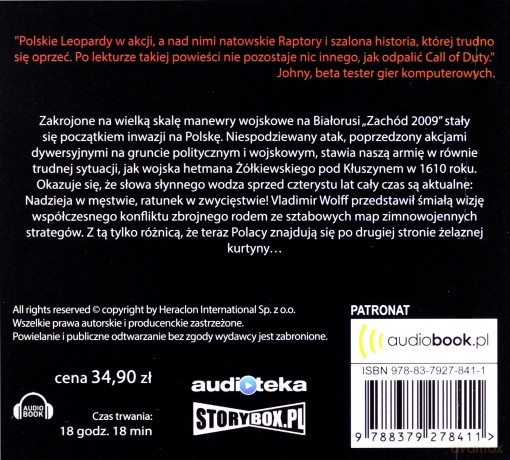 Stalowa kurtyna - Vladimir Wolff [AUDIOBOOK]