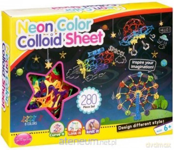 Świecące klocki mozaika neon [KLOCKI]