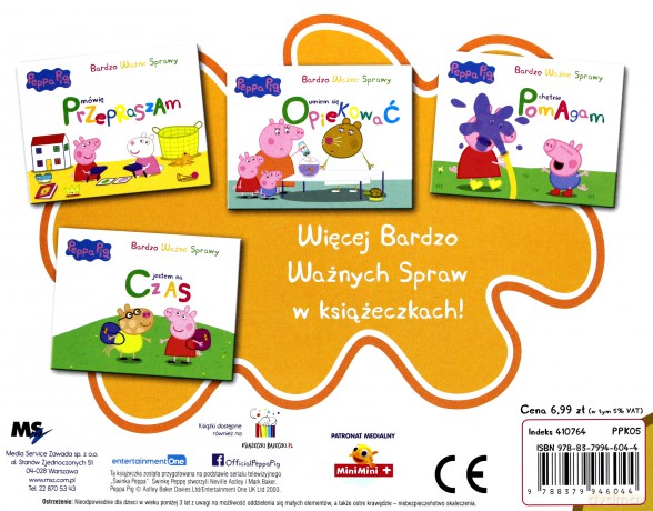 Świnka Peppa. Bardzo Ważne - Lubię jeść warzywa [KSIĄŻKA]