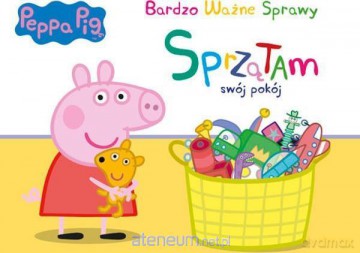 Świnka Peppa. Bardzo Ważne - Sprzątam Swój Pokój [KSIĄŻKA]
