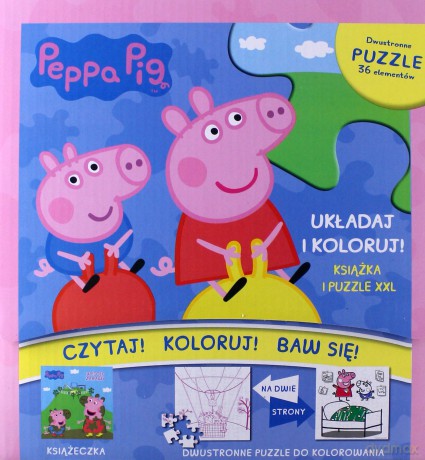Świnka Peppa. Wesołe zabawy [KSIĄŻKA]+[PUZZLE]