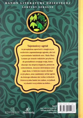 Tajemniczy ogród - Frances Hodgson Burnett [KSIĄŻKA]