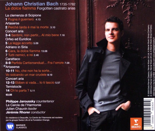 Philippe Jaroussky: La Dolce Fiamma - Forgotten Castrato Arias [CD]