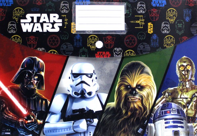 Teczka kopertowa A4 PP Star Wars 16 (Gwiezdne Wojny)