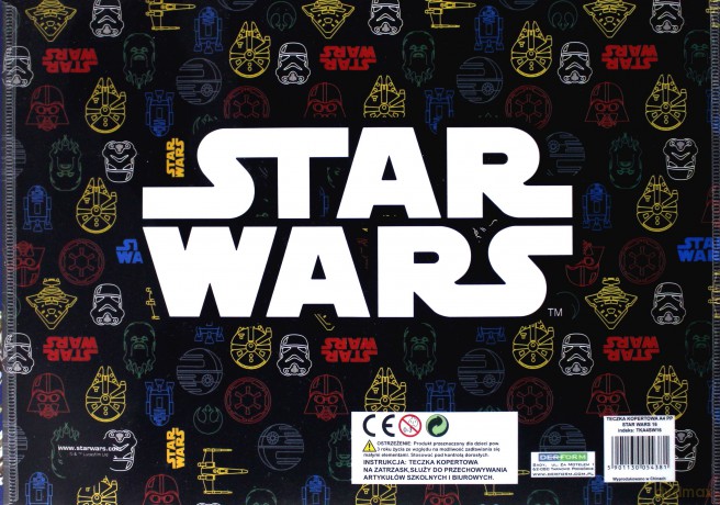 Teczka kopertowa A4 PP Star Wars 16 (Gwiezdne Wojny)