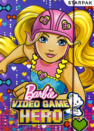 Teczka z gumką A4 Barbie Video Games