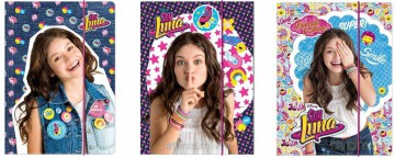 Teczka z gumką A4 Soy Luna