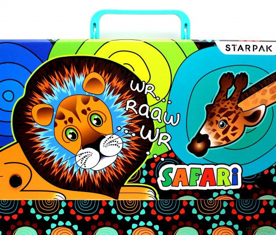 Teczka z rączką A4 Safari